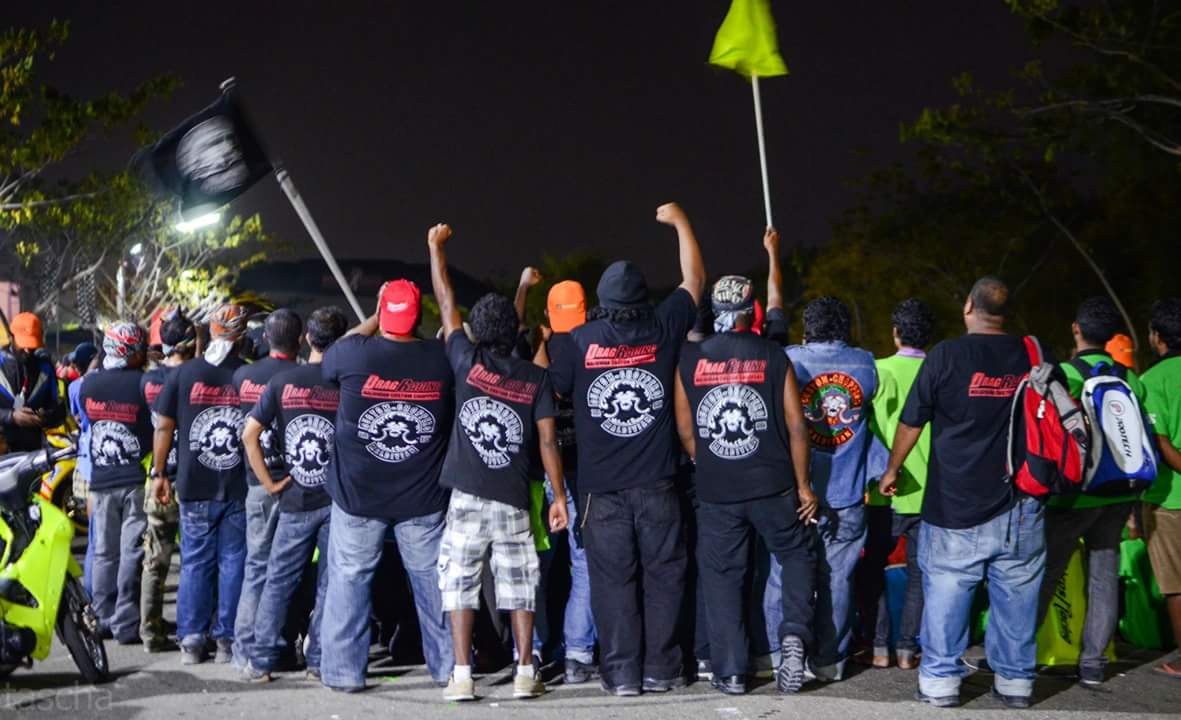 MCC riders together at a major bike festival
